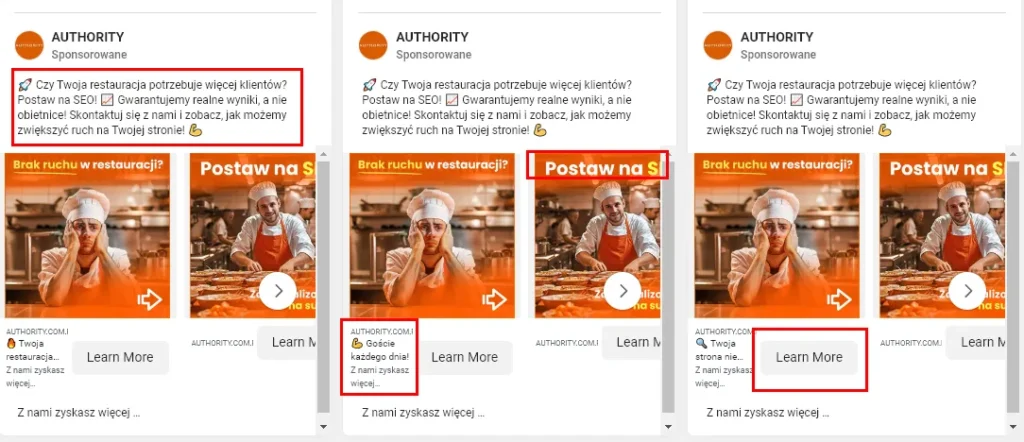 reklamy facebook ads - skuteczna reklama authority