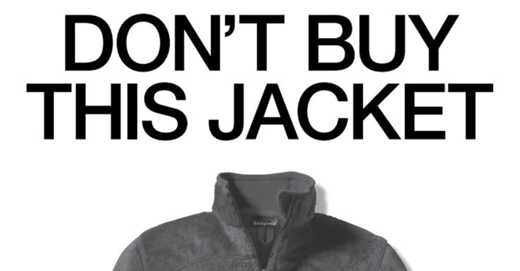 don't buy this jacket patagonia