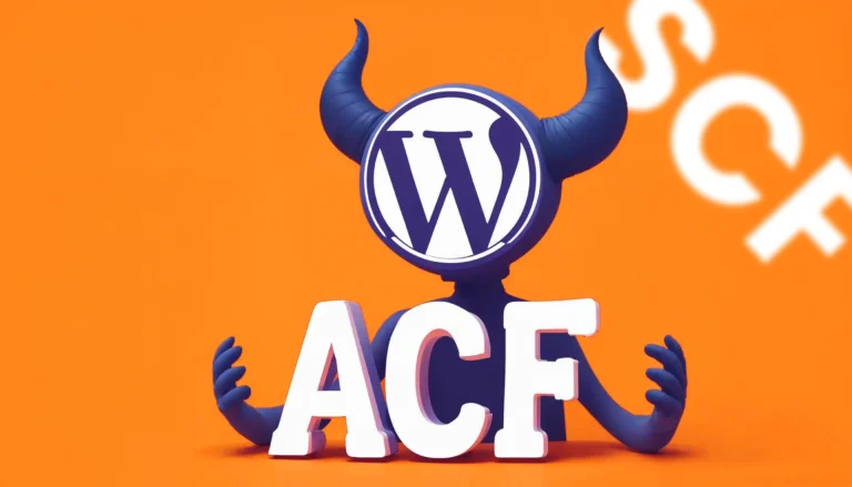 wordpress przejmuje acf i przeksztalca je w scf